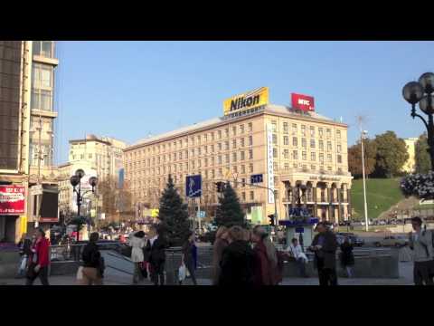 Independence square Kiev, Ukraine (Sep 2012)