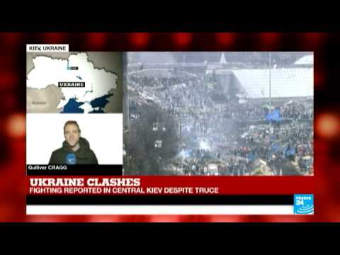 Ukraine: Fighting reported in Kiev despite truce