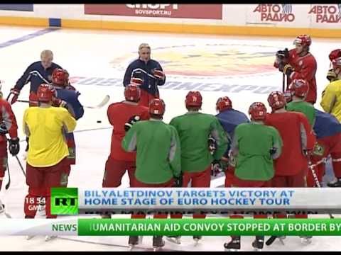 New Russia coach eyes win at Moscow leg of Euro Hockey Tour