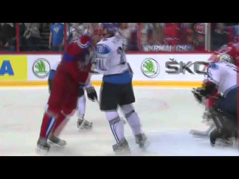 Ilya Kovalchuk Game Misconduct (5+20) Kovalchuk vs Pesonen | Russia vs Finland | 10.5.2013