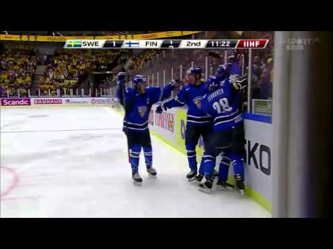 RUOTSI 2-3 SUOMI U20 FINAALI (KAIKKI MAALIT) - Sweden Vs Finland 2-3 JWC 2014 All Goals HD