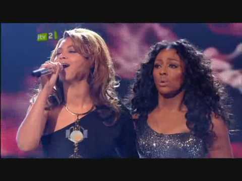 X Factor 2008 - Alexandra Burke and Beyonce Knowles - Listen (High Quality)