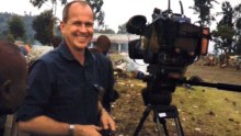 Jailed Australian journalist, Peter Greste, on assignment, date and location unknown.