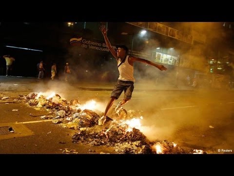 Venezuela:Leopoldo Lopez speaks after NTN24 marches in Venezuela that left 3 dead