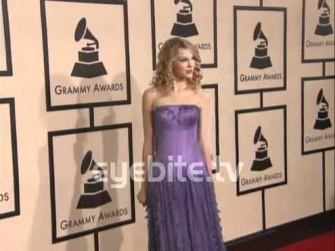 Taylor Swift, Fergie and Chris Brown at 50th Annual GRAMMY Awards