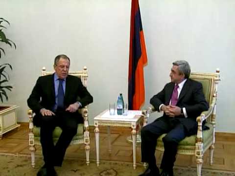 Serzh Sargsyans meeting with Sergey Lavrov