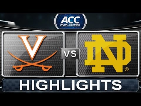 Virginia vs Notre Dame | 2014 ACC Basketball Highlights