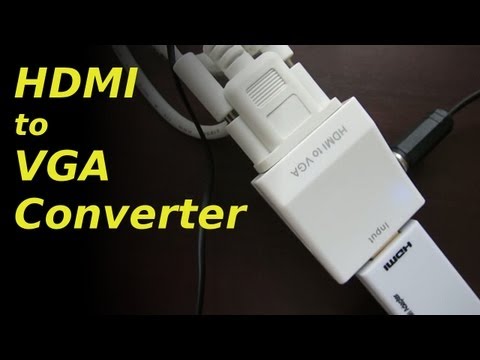 HDMI to VGA Converter