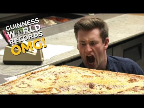 Worlds LARGEST pizza - Furious Pete and Food for Louis// On The Road (Ep16)