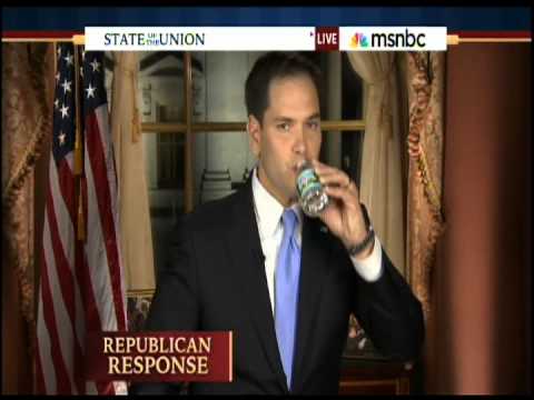 Marco Rubio Dry Mouth