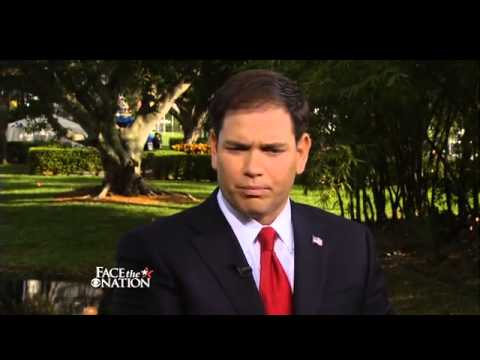 Florida Senator Marco Rubio Interview on CBS' Face the Nation - 10/21/12