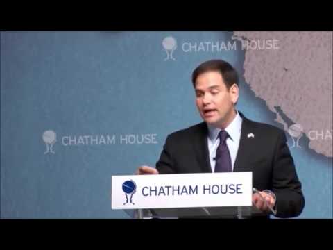 Marco's Major Speech in London on American Leadership