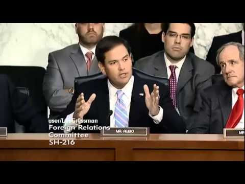 John Kerry Marco Rubio Syria Hearing Senate..