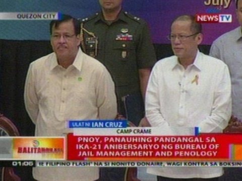 BT: PNoy, panauhing pandangal sa ika-21 anibersaryo ng Bureau of Jail Management and Penology