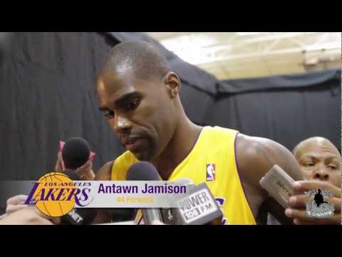 Antawn Jamison - Lakers Media Day Interview