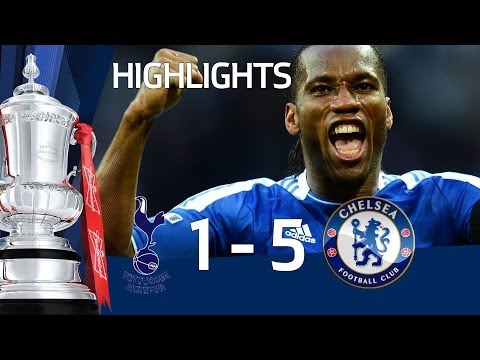 Tottenham 1-5 Chelsea - Drogba, Mata, Bale, Ramires, Lampard, Malouda | Official FA Cup highlights