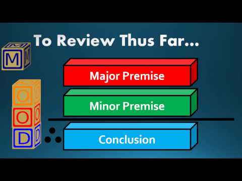 A Crash Course in Formal Logic Pt  6a: Categorical Syllogisms, Terms, Mood and Figure