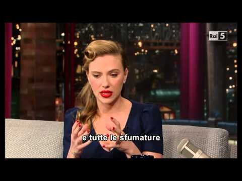 Scarlett Johansson al David Letterman 08-01-2014 (sub ita) Part 1