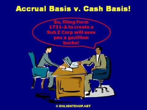 Accrual Basis v. Cash Basis Accounting