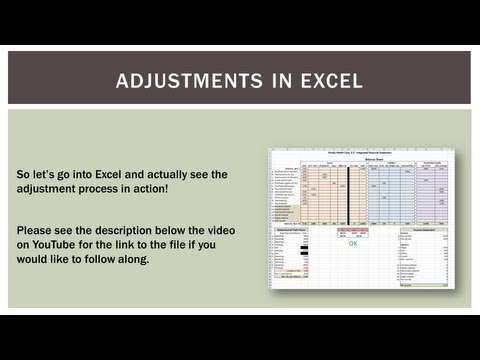 Accounting 101: Accrual Adjustment Process in Excel