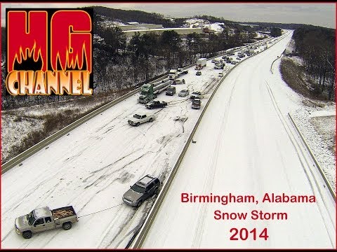 Birmingham Alabama Snow January 2014