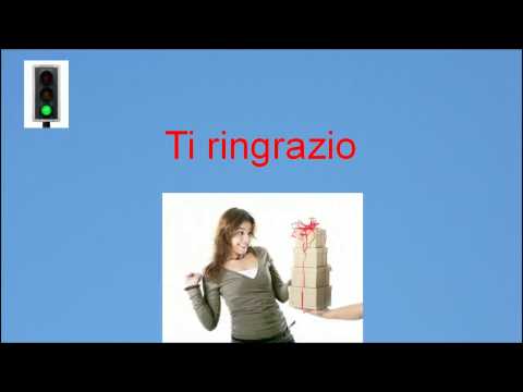 Italian lesson 2 - Common Italian expressions