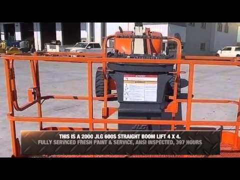 2000 JLG 600S Aerial Work Platform Buffalo, NY