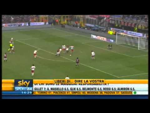 Milan - Bari 1-1 | Sintesi Highlights Sky Sport 24 | 13/03/2011 | 29^ giornata serie A | HQ