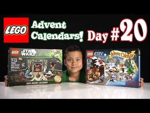 LEGO CITY Advent Calendar & LEGO STAR WARS Advent Calendar DAY 20 - 2013 Set 60024 & 75023