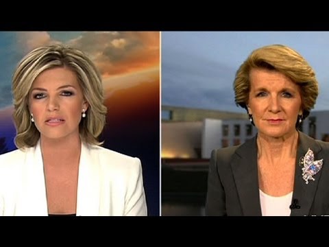 7News - Julie Bishop talks politics