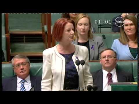 Gillard Attacked Bishop