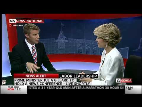 Sky News Lunchtime Agenda interview with Julie Bishop