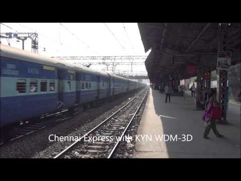 JAN SHATABDI EXPRESS, CHENNAI EXPRESS & KONARK EXPRESS CHUGGING HEAVILY AT VIDYAVIHAR, MUMBAI