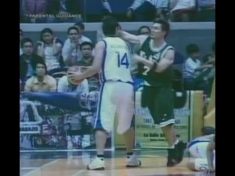 Joseph Yeo Punches Villanueva Ateneo vs La Salle 2005 Dream Game Fight UAAP PBA