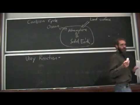 Lecture 14 - The Weathering CO2 Thermostat