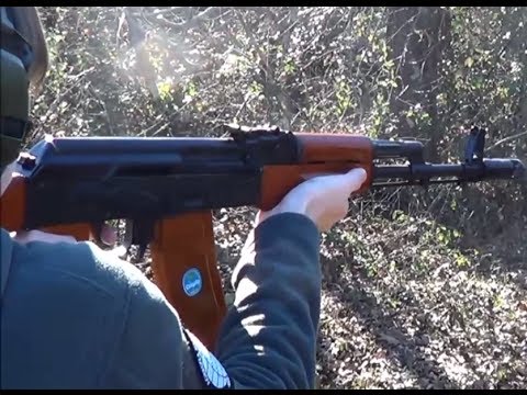 Saiga AK-74 Conversion Shooting