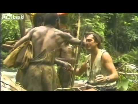 Tribe meets white man for the first time (original)