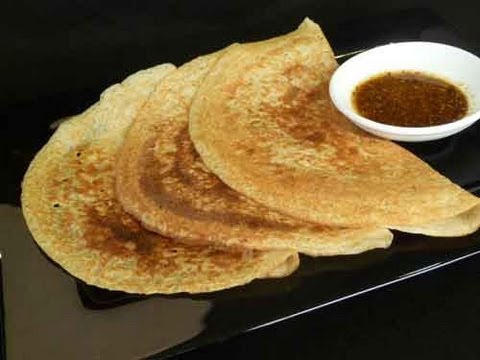 Oats Dosa Indian Recipe - Healthy Dosai