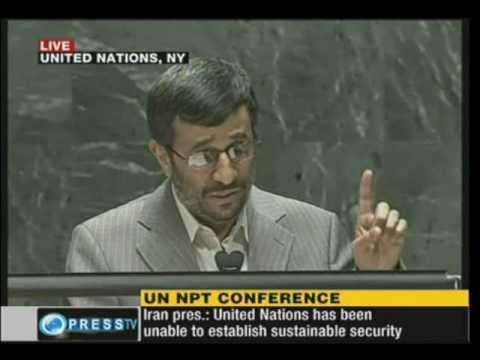 Full Ahmadinejad UN Nuclear Nonproliferation Speech 2010 | May 3, 2010