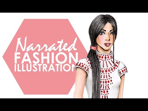 Fashion Illustration - Faber-Castell (Narrated)