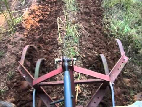 3 Point Cultivator for weed control in a large garden