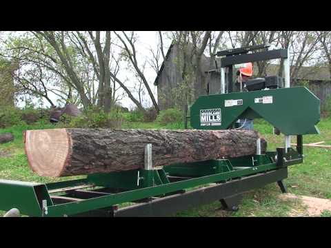 2012 Woodland Mills HM126 Portable Sawmill Promotional Video