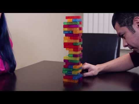 TETRIS JENGA - REMATCH!- Husband vs Wife