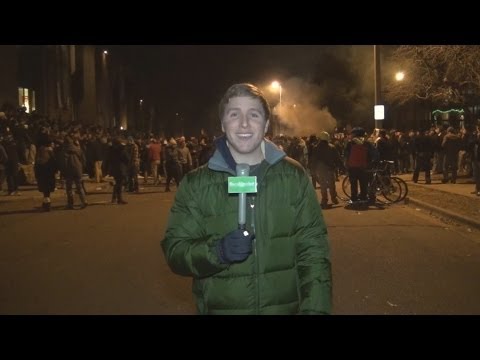 MSU Cedar Village Riots 2013