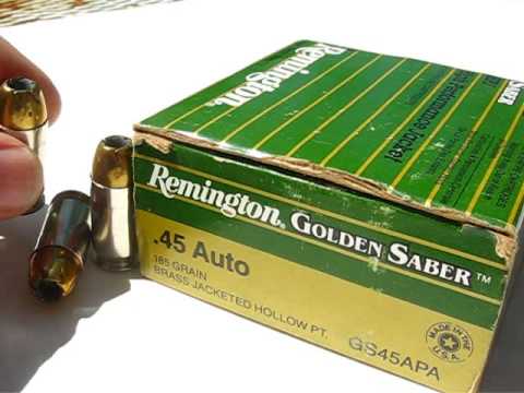 AT2 - .45 ACP - Remington Golden Saber 185 Gr JHP