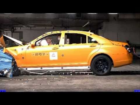 2010 Mercedes S-Class CRASH TEST