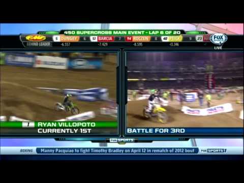 Ama Supercross 2014 RD4 Oakland 450 Main Event Part 1 HD