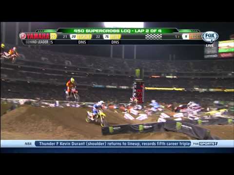 Oakland Supercross 2014 - 450 LCQ Rd4 (HD)