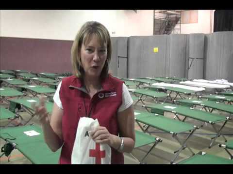 Go Behind the Scenes at a Red Cross Shelter