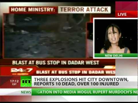 Mumbai Blasts: Triple bomb attack hits India city, over 100 injured